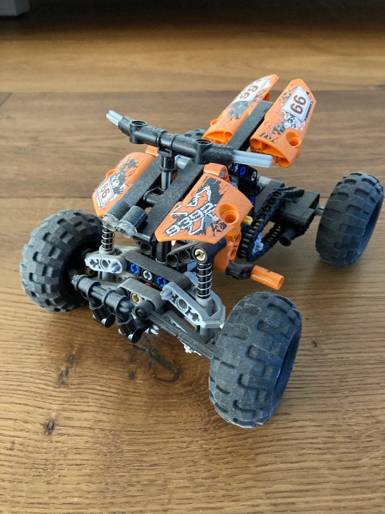 Aangeboden LEGO Technic Quad - 9392, Ophalen, Lego, Compleet, Zo goed als nieuw