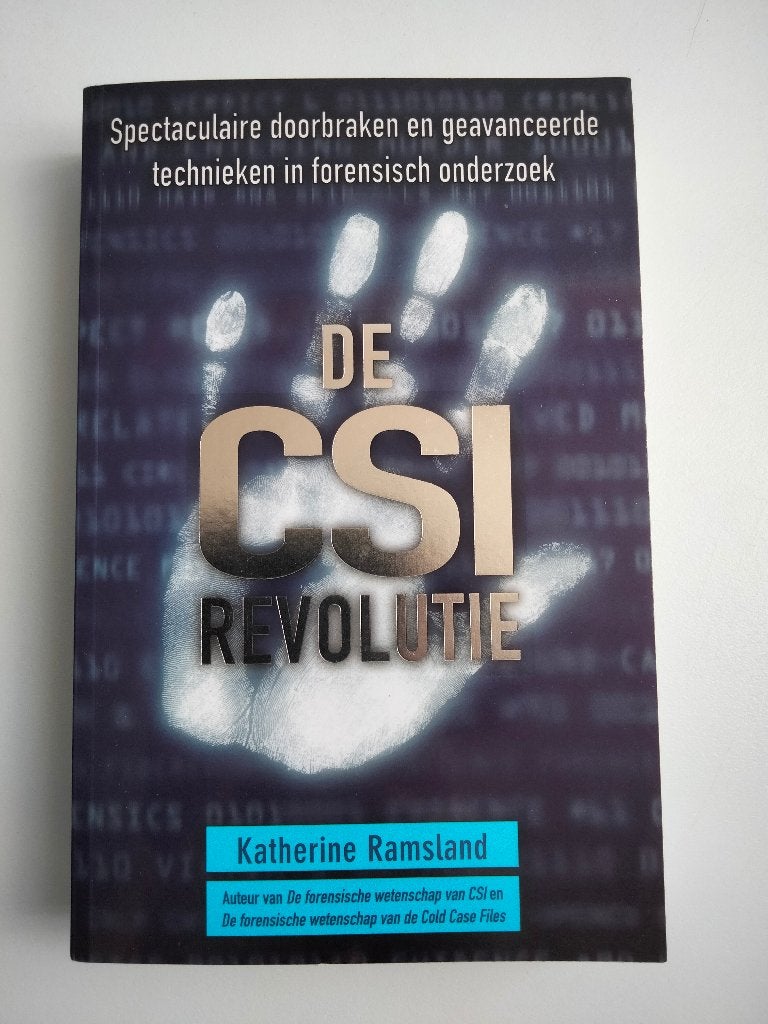 De CSI Revolutie: Forensisch onderzoek door Katherine Ramsla, Boeken, Detectives, Zo goed als nieuw, Tv-bewerking, Ophalen