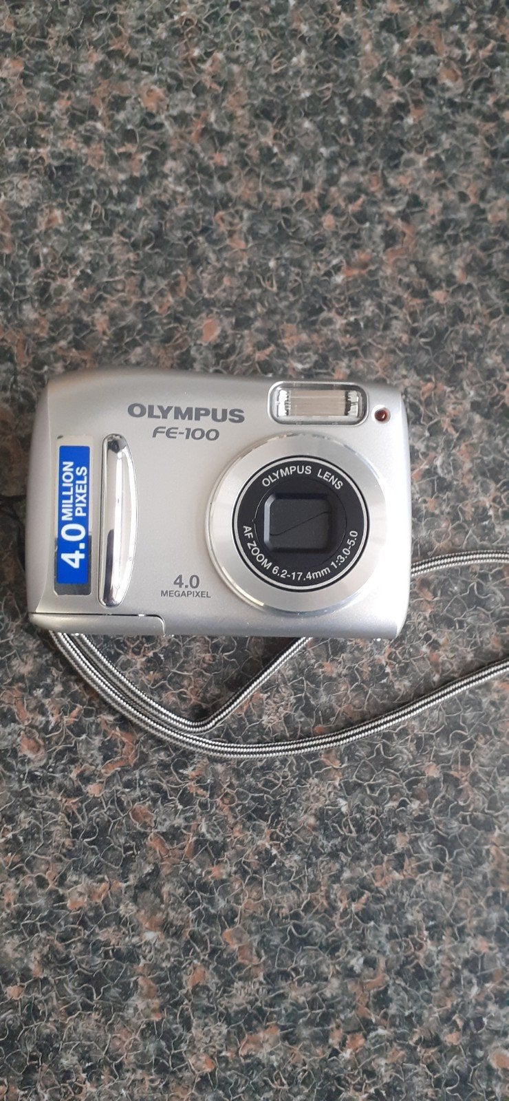 Olympus FE-100 Digitale Compact Camera - 4.0 Megapixels, Ophalen, Gebruikt, Olympus, Compactcamera