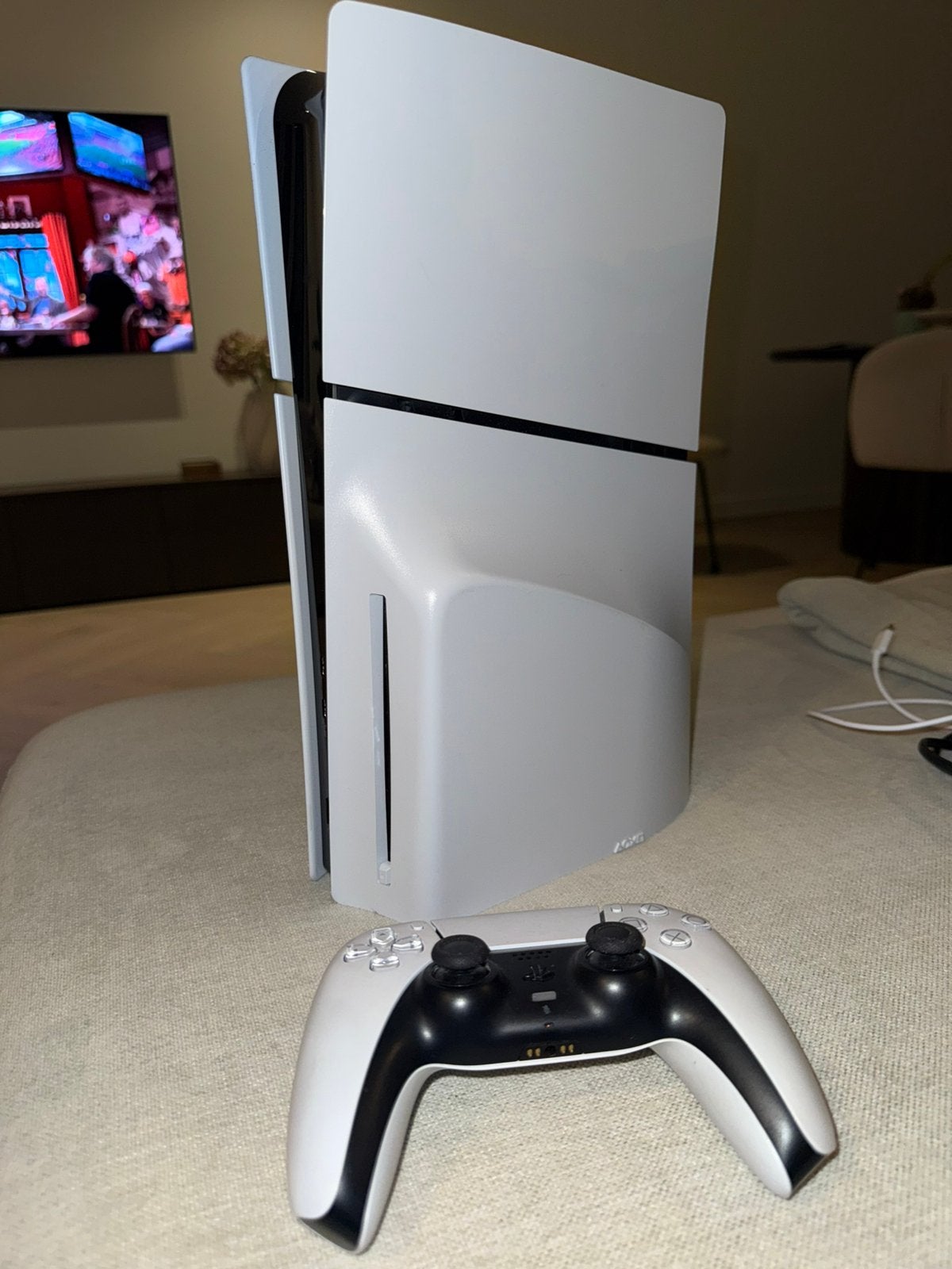 Playstation 5 slim disc edition, Ophalen of Verzenden, Zo goed als nieuw