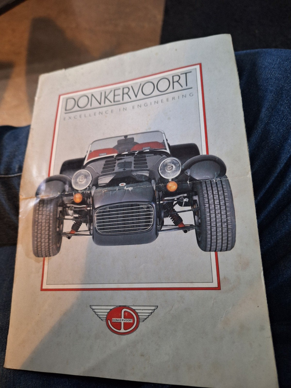 oude folder donkervoort, Ophalen of Verzenden, Gelezen, Overige merken