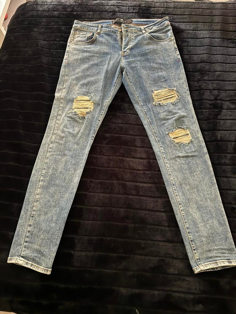 Xplct broek maat 36, Ophalen, Zo goed als nieuw, Blauw, Overige jeansmaten