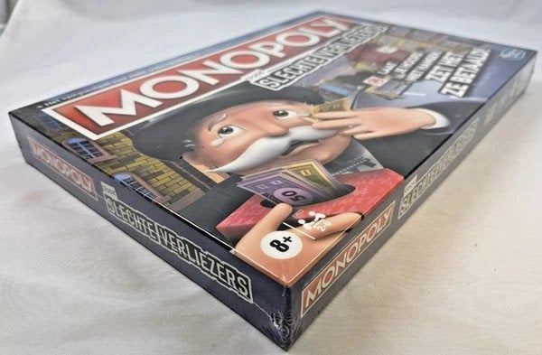 Hasbro Monopoly voor slechte verliezers bordspel spel nieuw, Hobby en Vrije tijd, Gezelschapsspellen | Bordspellen, Coolsingel 104, 3011 AG Rotterdam, Netherlands