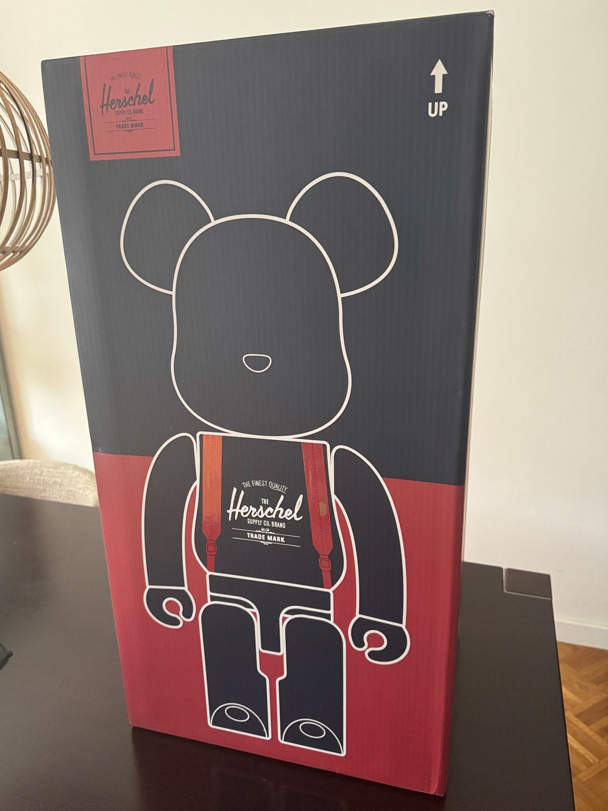 Bearbrick Medicom Herschel Peacoat 1000% - Nieuw in doos, Ophalen, Nieuw