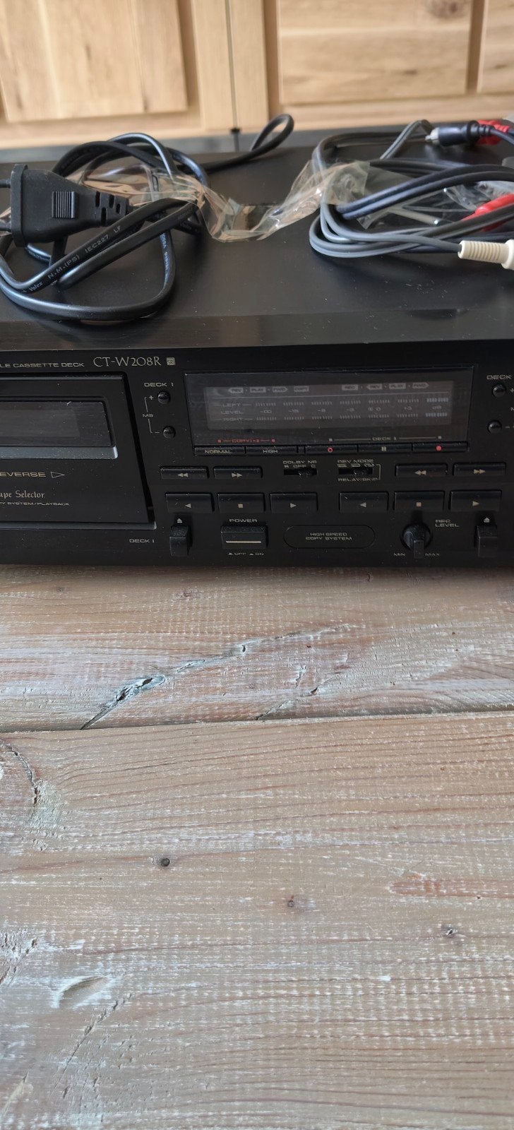 Pioneer CT-W208R Dubbel Cassettedeck - Uitstekende Staat, Ophalen of Verzenden, Dubbel, Overige merken, Auto-reverse