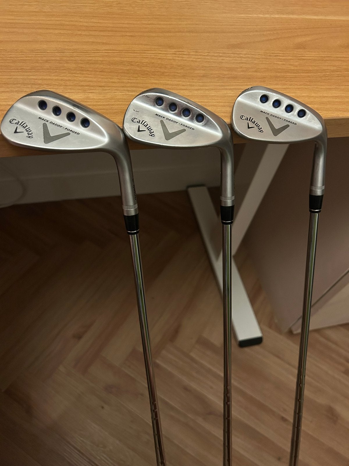 Callaway Mac Daddy forged wedges (50, 54, 58 graden), Sport en Fitness, Golf, Ophalen of Verzenden, Gebruikt, Club, Callaway