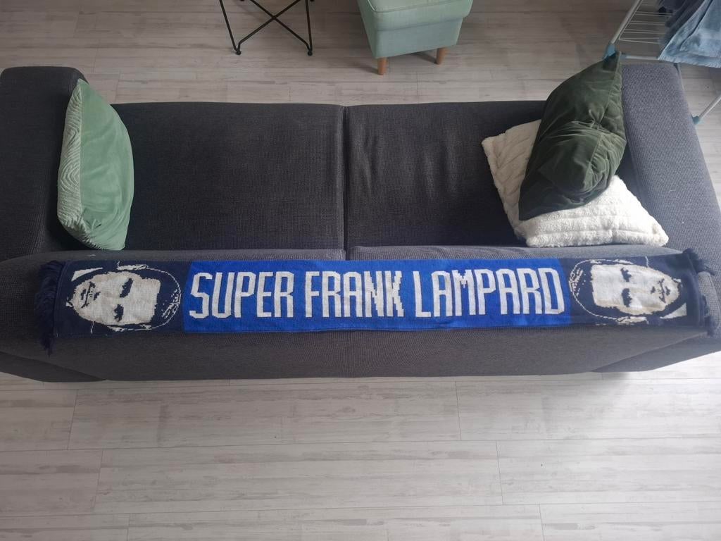 Super Frank Lampard Sjaal - Voetbal Fan Sjaal, Verzamelen, Sportartikelen en Voetbal, Zo goed als nieuw, Vaantje of Sjaal, Buitenlandse clubs