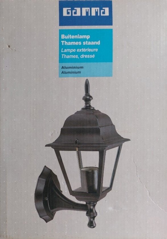 Buitenlamp Thames van de Gamma (Nieuw), Minder dan 50 watt, Wandlamp, Ophalen of Verzenden, Netvoeding