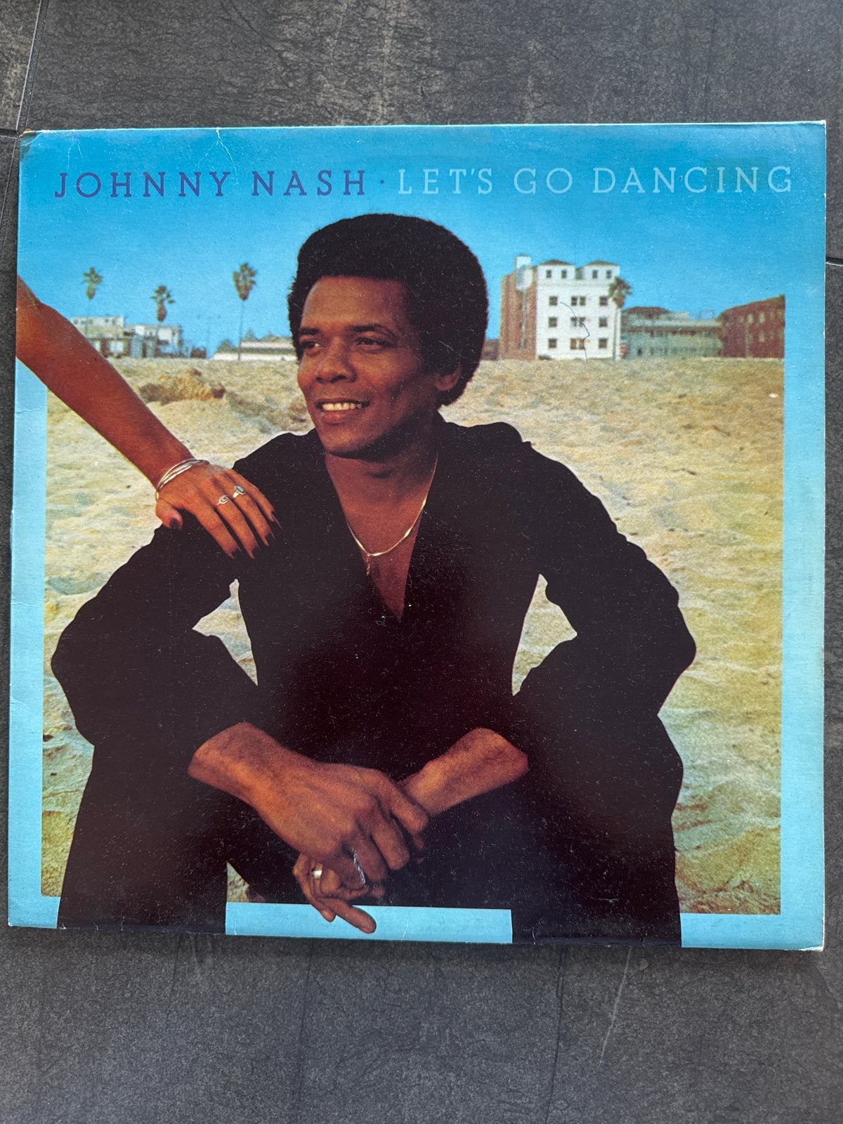Johnny Nash - Let's Go Dancing LP (1979), Ophalen, LP, Pop, Originele persing