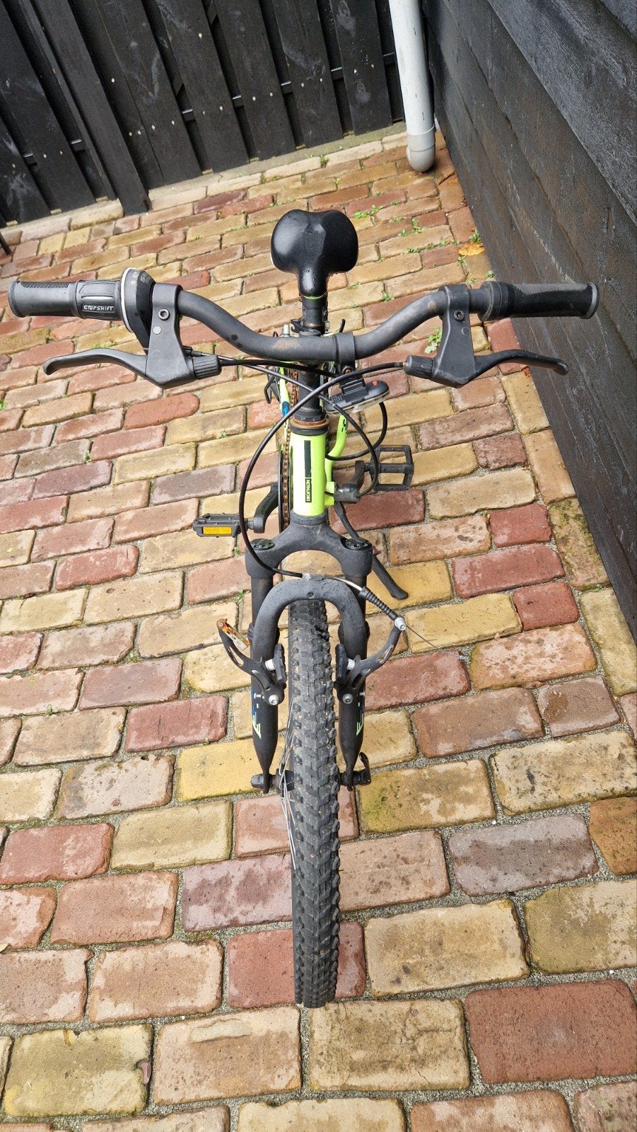 Rockrider ST500 Kinderfiets 20 inch, Fietst en schakelt goed, Ophalen, 20 inch of meer, Gebruikt, Velgrem