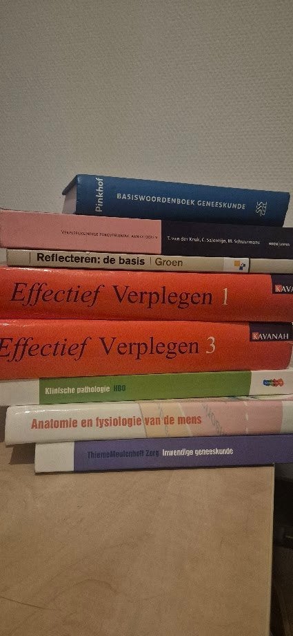 Studieboeken HBO-Verpleegkunde, Boeken, Gelezen, Diverse auteurs, Beta, HBO
