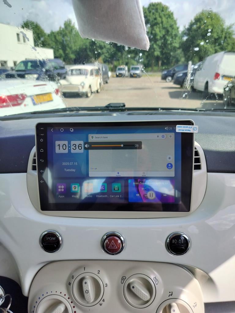 Fiat 500 carplay, Ophalen of Verzenden, Nieuw