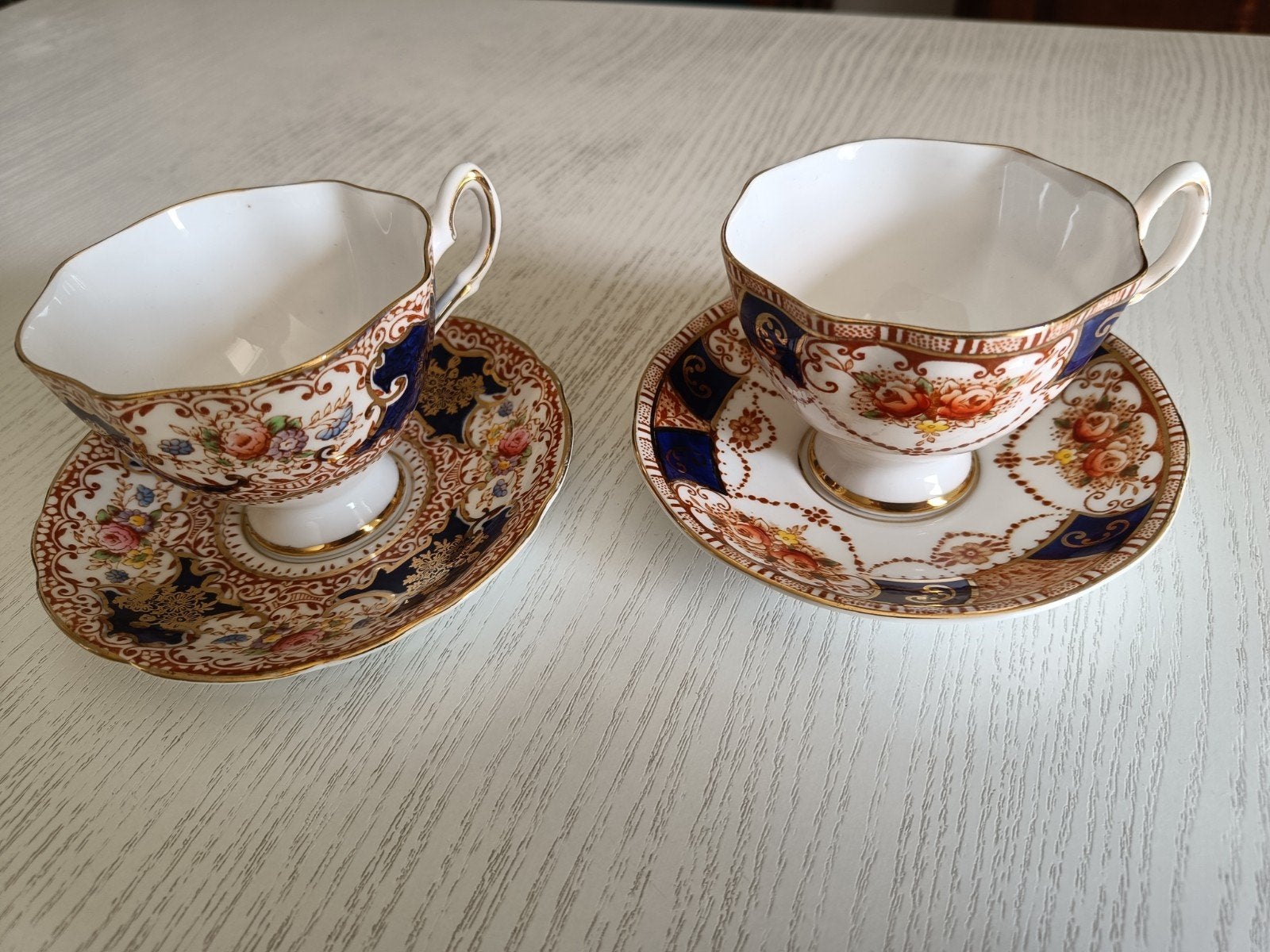 Salisbury Bone China Theekop en Schotel - Set van 2, Ophalen