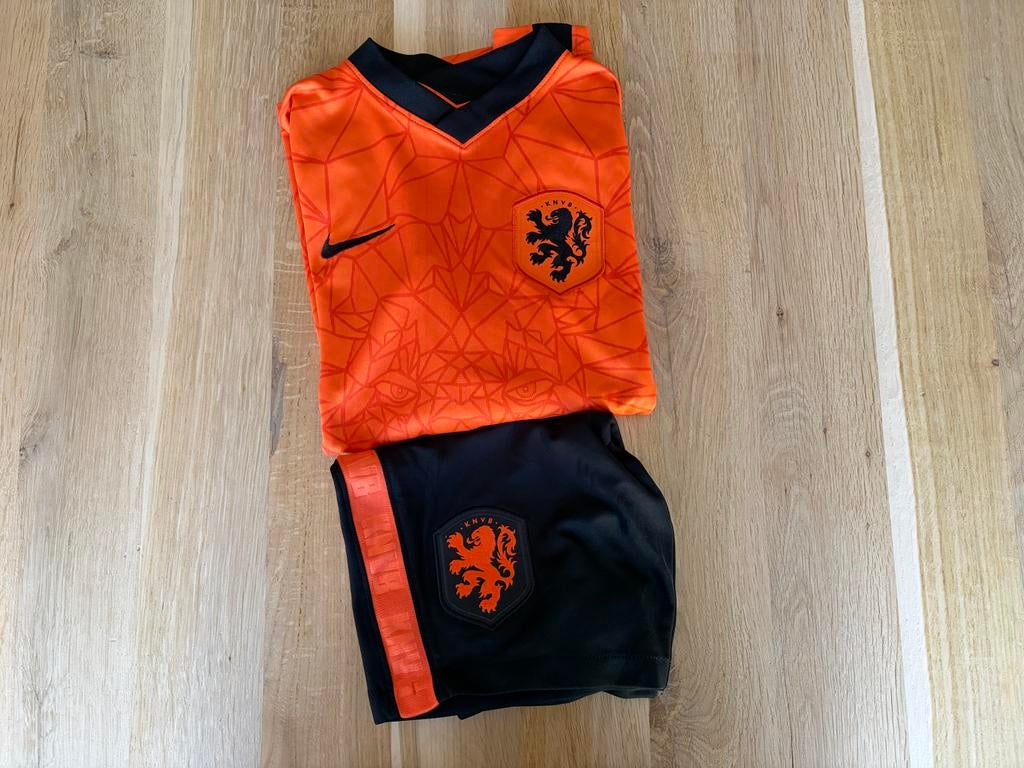 Officieel Nederlands elftal tenue 2020/2022, Ophalen of Verzenden, Gebruikt, Set