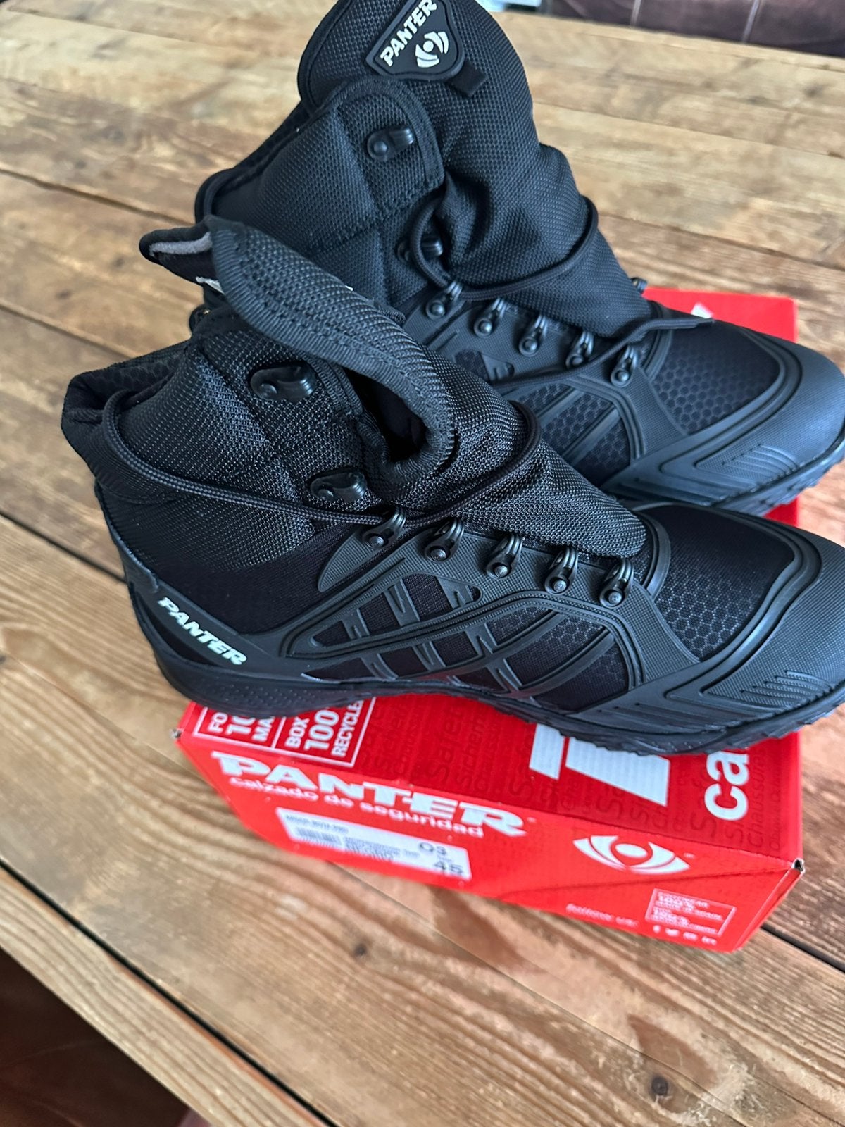 Panter Argos Bota Negro nieuw maat 45, Ophalen of Verzenden, Nieuw, Zwart