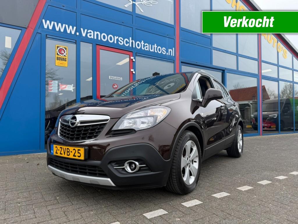 Opel MOKKA 1.4T 140pk Automaat Navi Leer Airco(ECC), Automaat, 15 km/l, Gebruikt, Huisgarantie