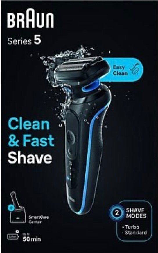 Braun Series 5 Elektrisch Scheerapparaat met SmartCare Cente, Witgoed en Apparatuur, Persoonlijke-verzorgingsapparatuur, Ophalen of Verzenden