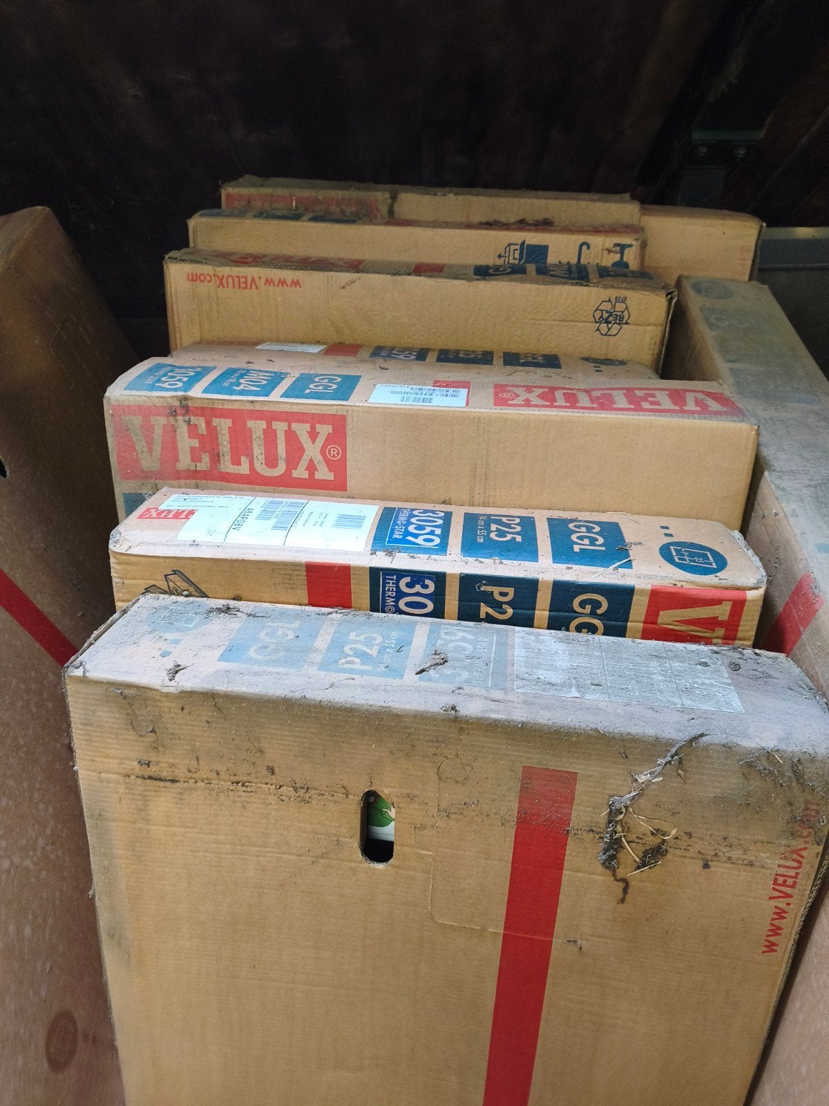 Velux GGL P25 3059 dakramen, Ophalen, 80 tot 120 cm, 120 tot 160 cm, Nieuw