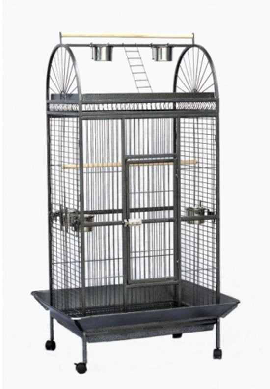 Grote Papegaaienkooi, Ophalen, Gebruikt, Metaal, Vogelkooi