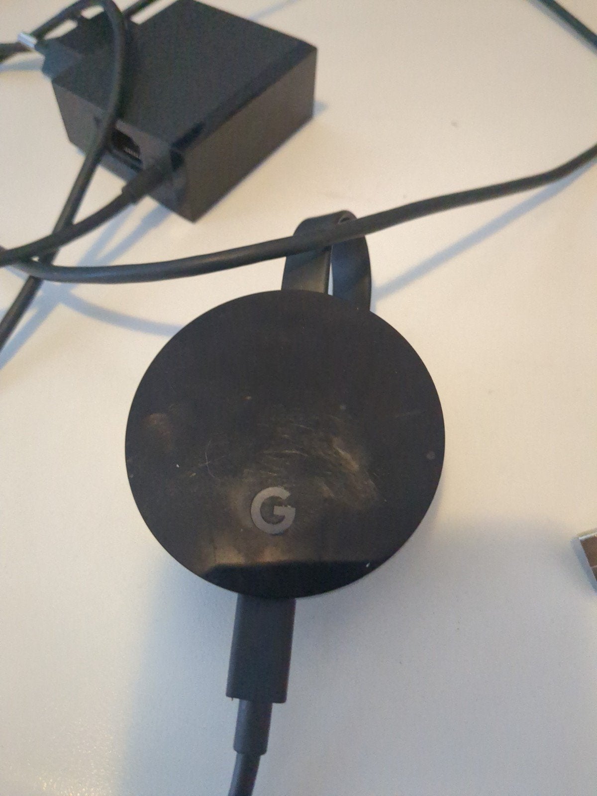 Google Chromecast met Ethernet-adapter, Ophalen of Verzenden, Gebruikt, HDMI, Zonder harde schijf