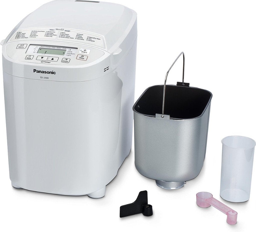 Panasonic Broodbakmachine SD 2500, Ophalen, Gebruikt, Met timer
