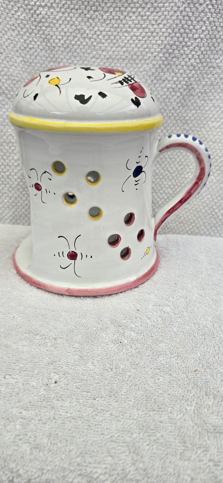 Antieke Italiaanse L'Antica Deruta Keramische Pot, Ophalen of Verzenden