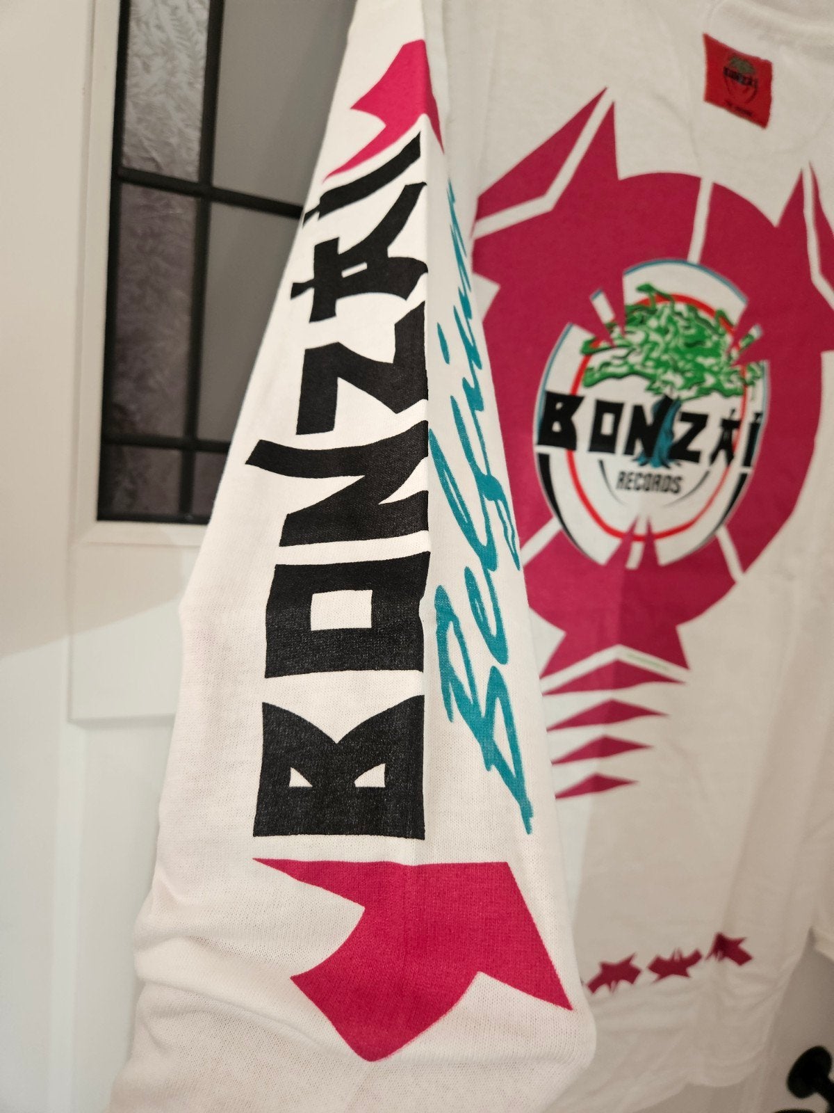 Bonzai Records (New) longsleeve  Thunderdome Hardcore Gabber, Ophalen of Verzenden, Nieuw, Maat 56/58 (XL), Wit