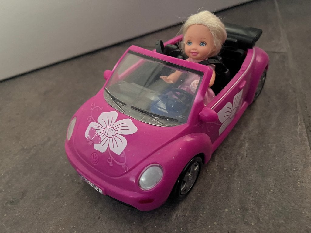 Auto / cabrio voor Evi popjes, Ophalen of Verzenden, Gebruikt, Barbie
