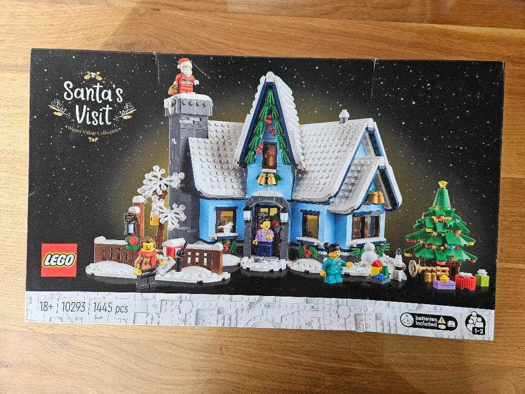 Lego 10293 Santa's Visit, Overige thema's, Nieuw, Ophalen of Verzenden, Complete set