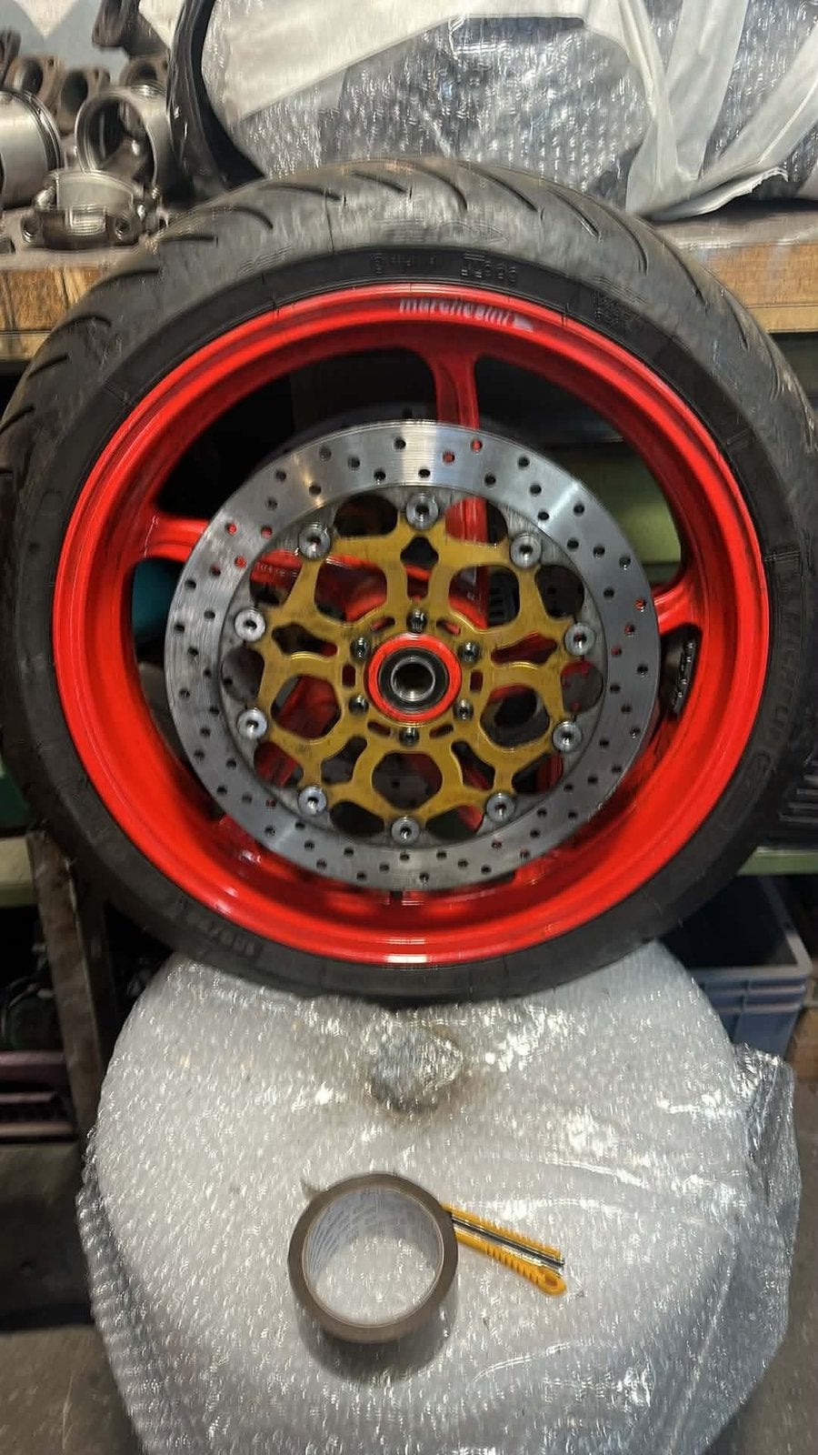 Ducati st4s st4 st2 s4 monster velgen, Ophalen of Verzenden, Gebruikt