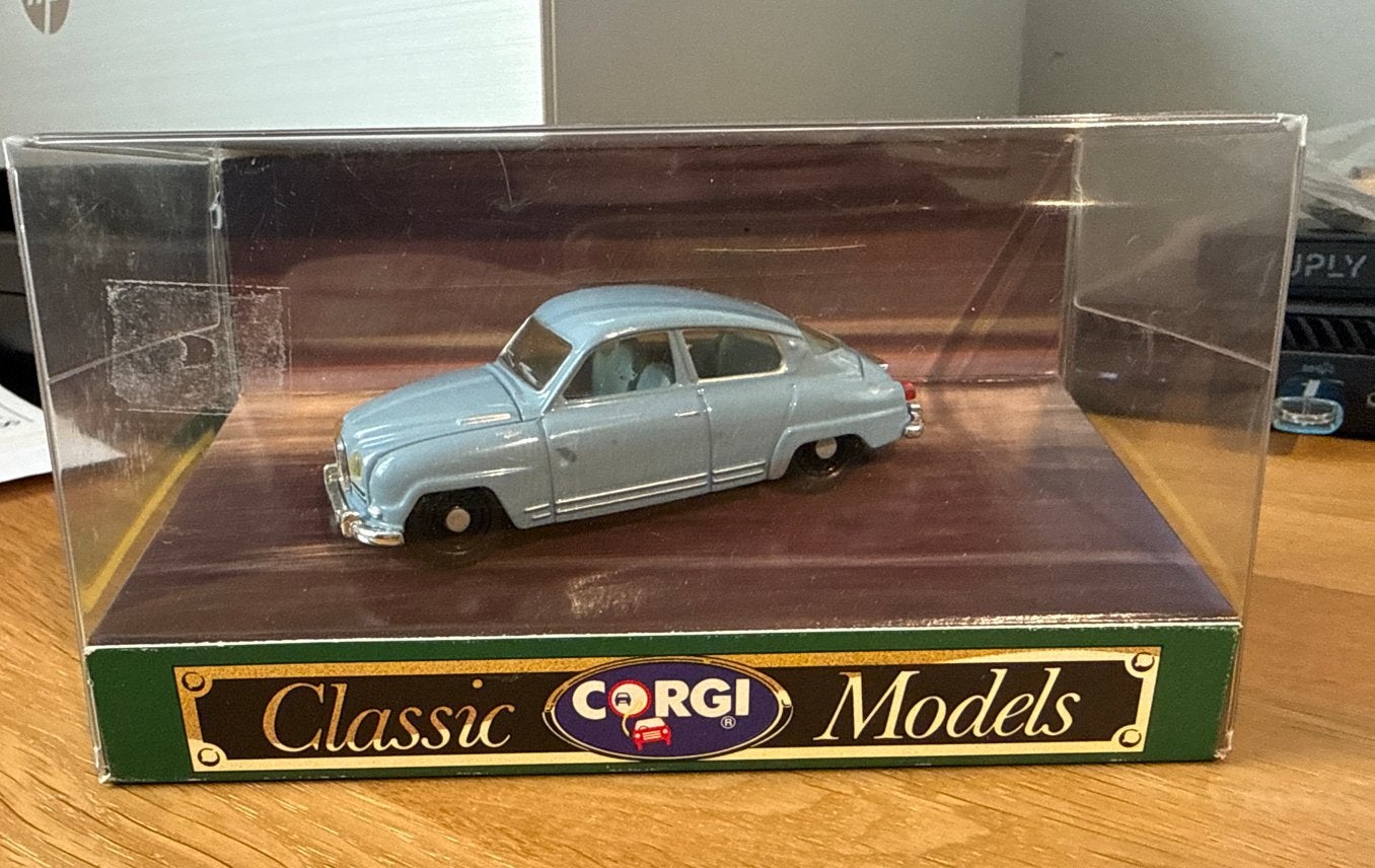 Corgi Classic Models D711 SAAB 96 - nieuw in doos, Ophalen of Verzenden, Zo goed als nieuw, Auto, Overige merken