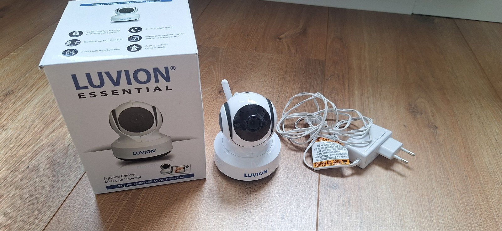 Luvion Essential Babyfoon Camera, Ophalen of Verzenden, Zo goed als nieuw, 250 meter of meer, Camera