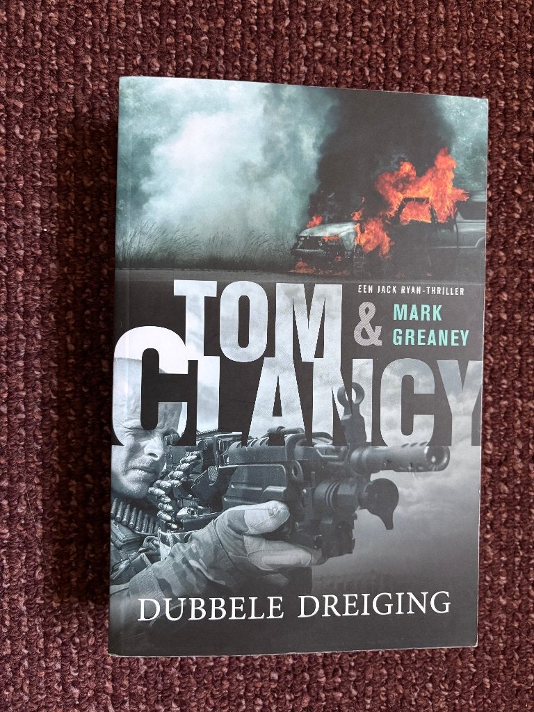 Tom Clancy, Dubbele Dreiging, Ophalen of Verzenden, Gelezen