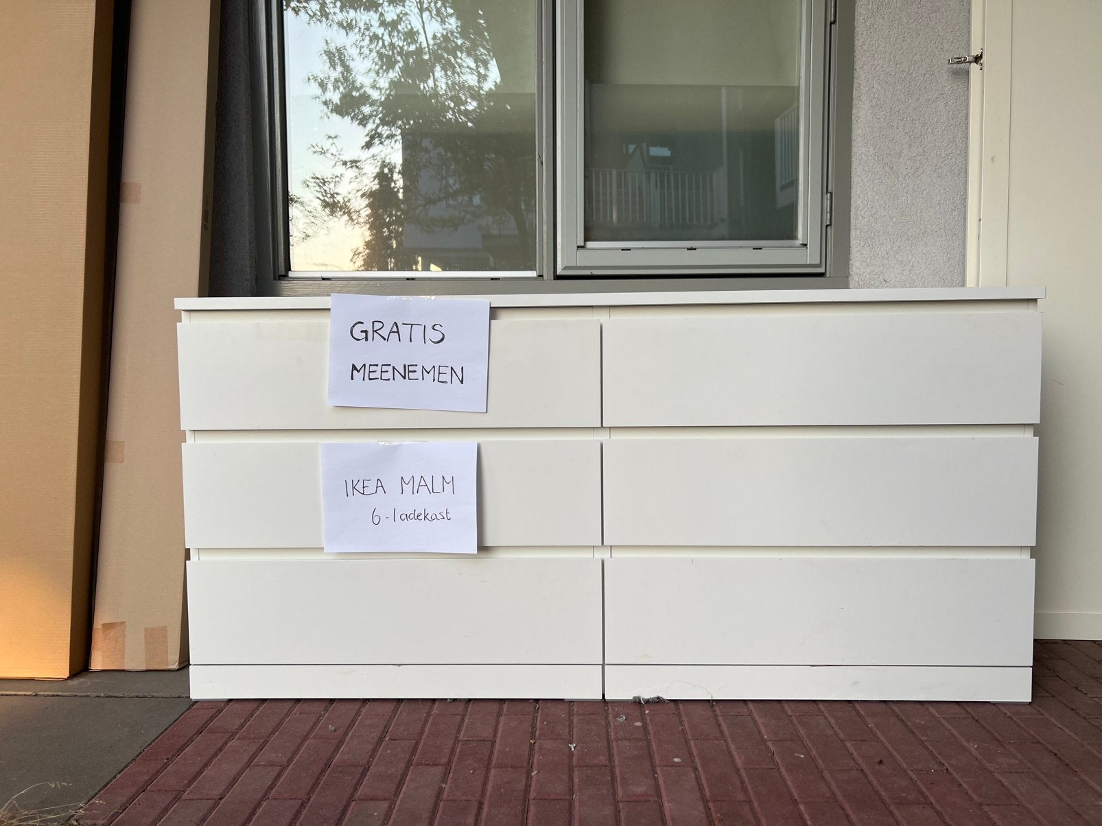 Ladekast Malm IKEA, Ophalen, 5 laden of meer, 150 tot 200 cm, Zo goed als nieuw