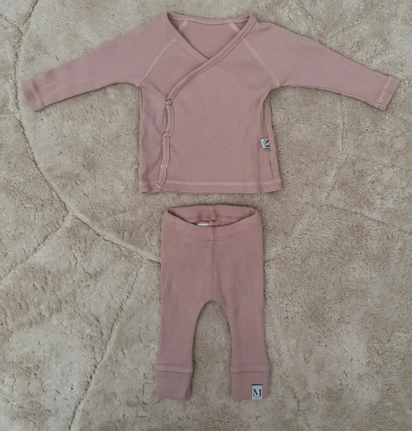 Roze setje- maat 50, Kinderen en Baby's, Ophalen of Verzenden, Zo goed als nieuw, Meisje
