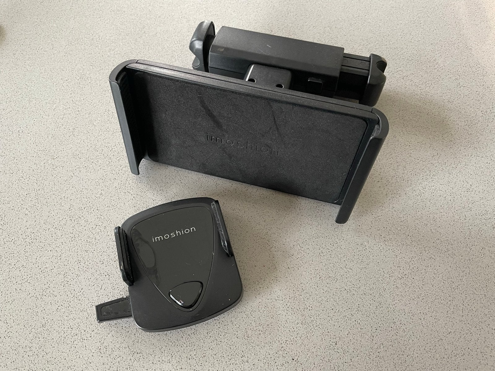 Imoshion telefoon ipad houder voor auto - 2 stuks, Ophalen of Verzenden, Zo goed als nieuw, Overige typen, Universeel
