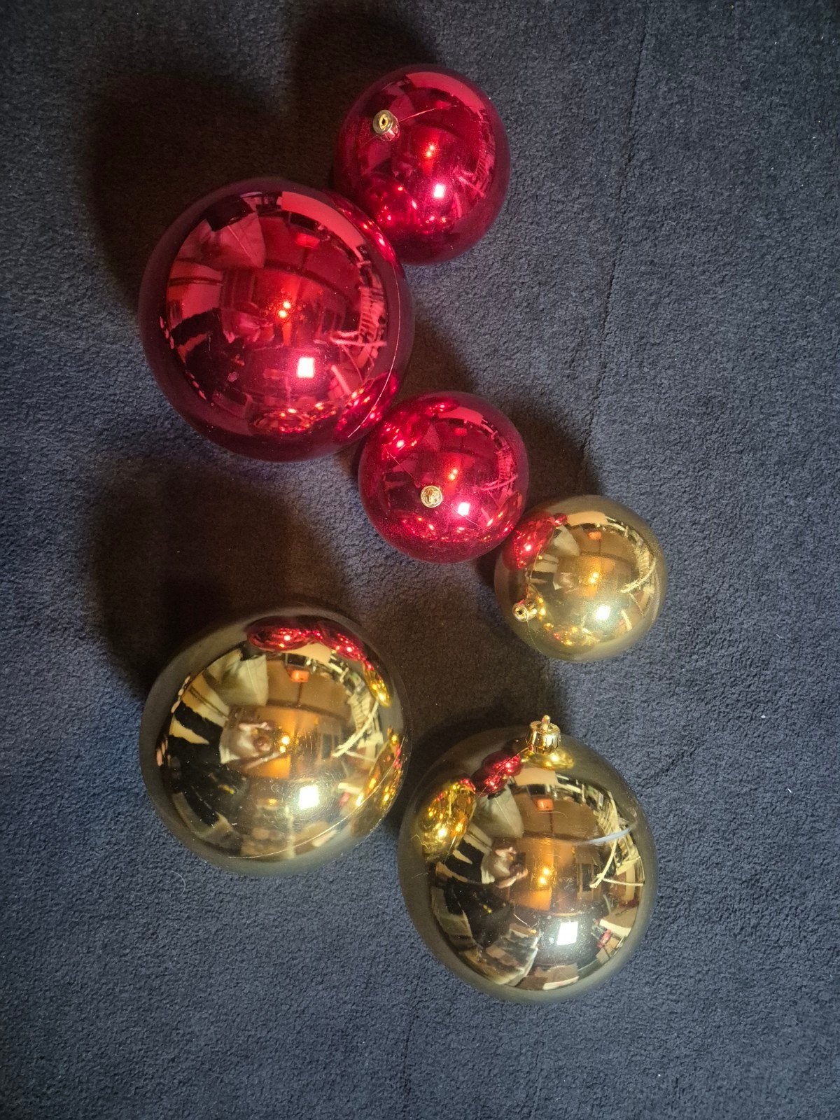 kerstballen groot voor buiten en binnen, Diversen, Ophalen of Verzenden, Gebruikt