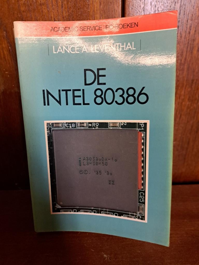 Intel 80386 vintage jaren 80 processor, Ophalen of Verzenden, Gelezen, Overige onderwerpen