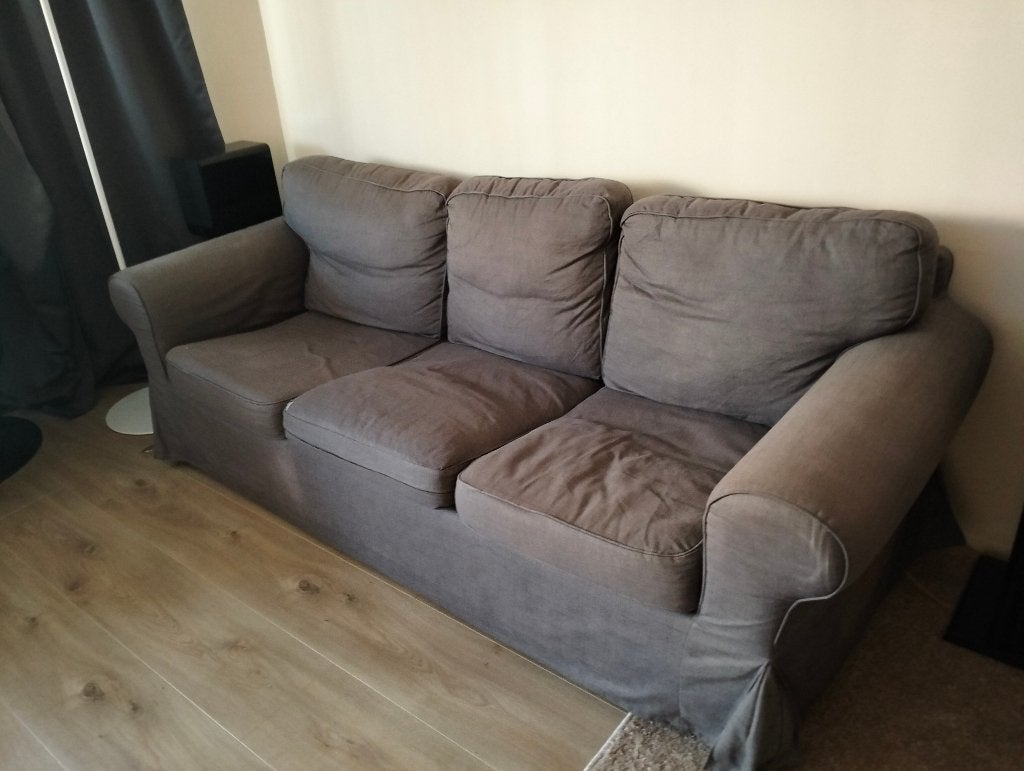 IKEA bank, Huis en Inrichting, Banken | Bankstellen, Ophalen, Driepersoons, 75 tot 100 cm, Zie fotos