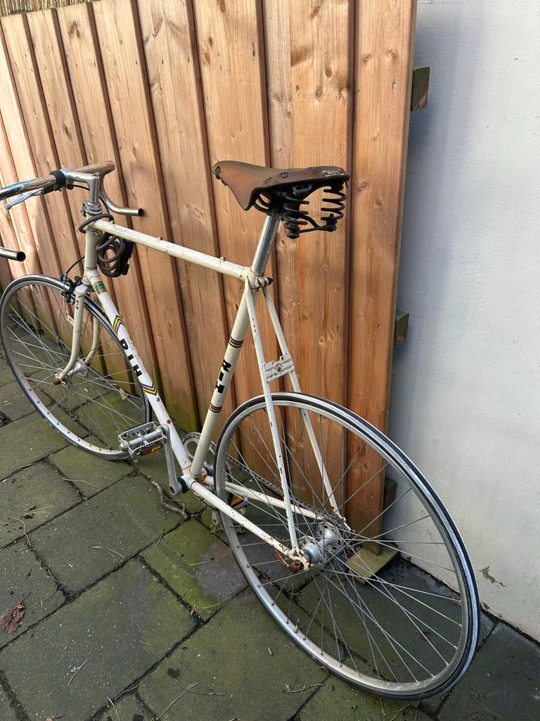RIH toerfiets single speed met Brooks zadel - Framemaat 62, Minder dan 10 versnellingen, Gebruikt, 61 tot 65 cm, Ophalen