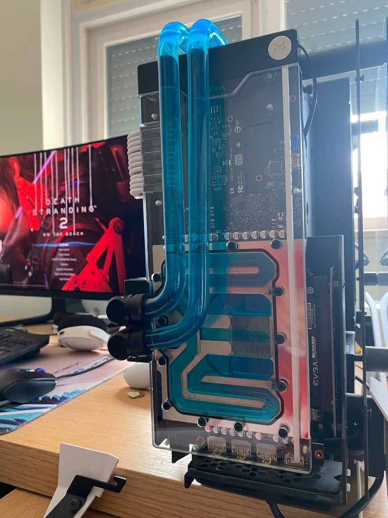 EVGA RTX 3080 FTW3 10G with EK-Quantum Vector² waterblock, PCI-Express 3, GDDR6, Ophalen of Verzenden, Zo goed als nieuw