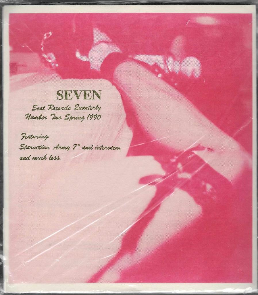 seven scat records quarterly nr.2 1990/starvation army-punk, Gebruikt, Verzenden, 7 inch, Single
