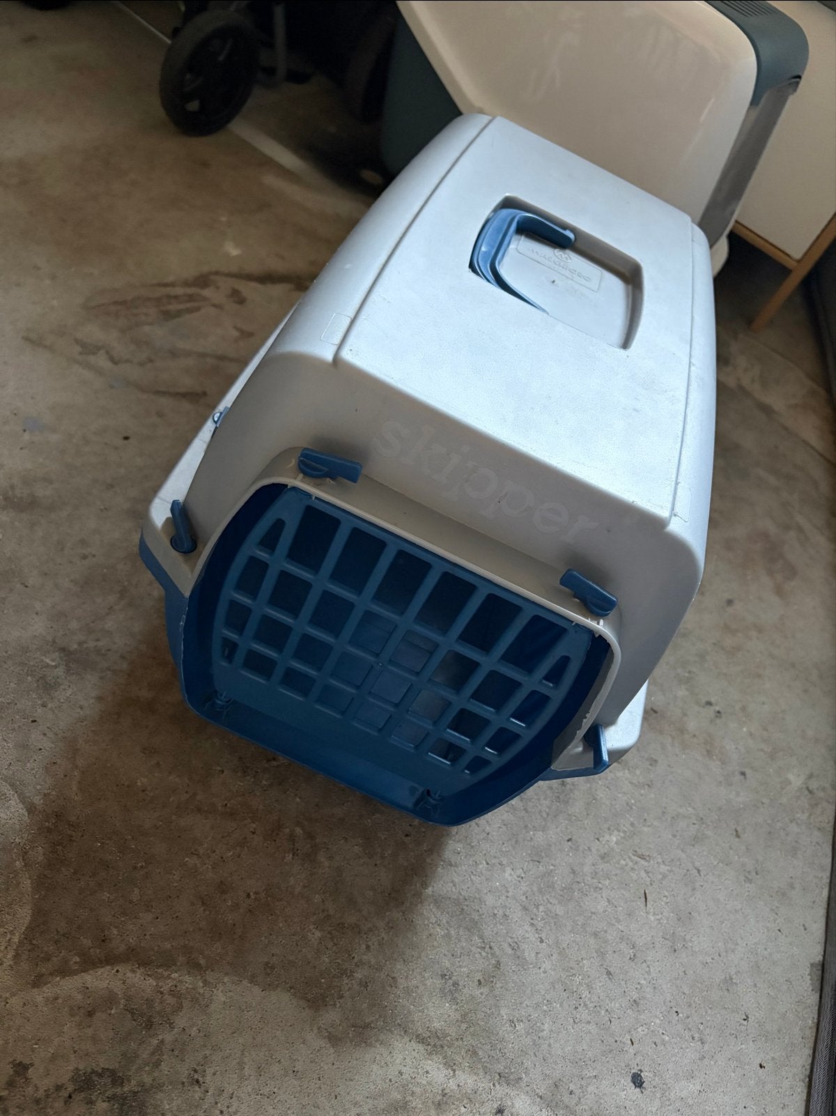 Kattenreismand / transportbox, Ophalen, Zo goed als nieuw
