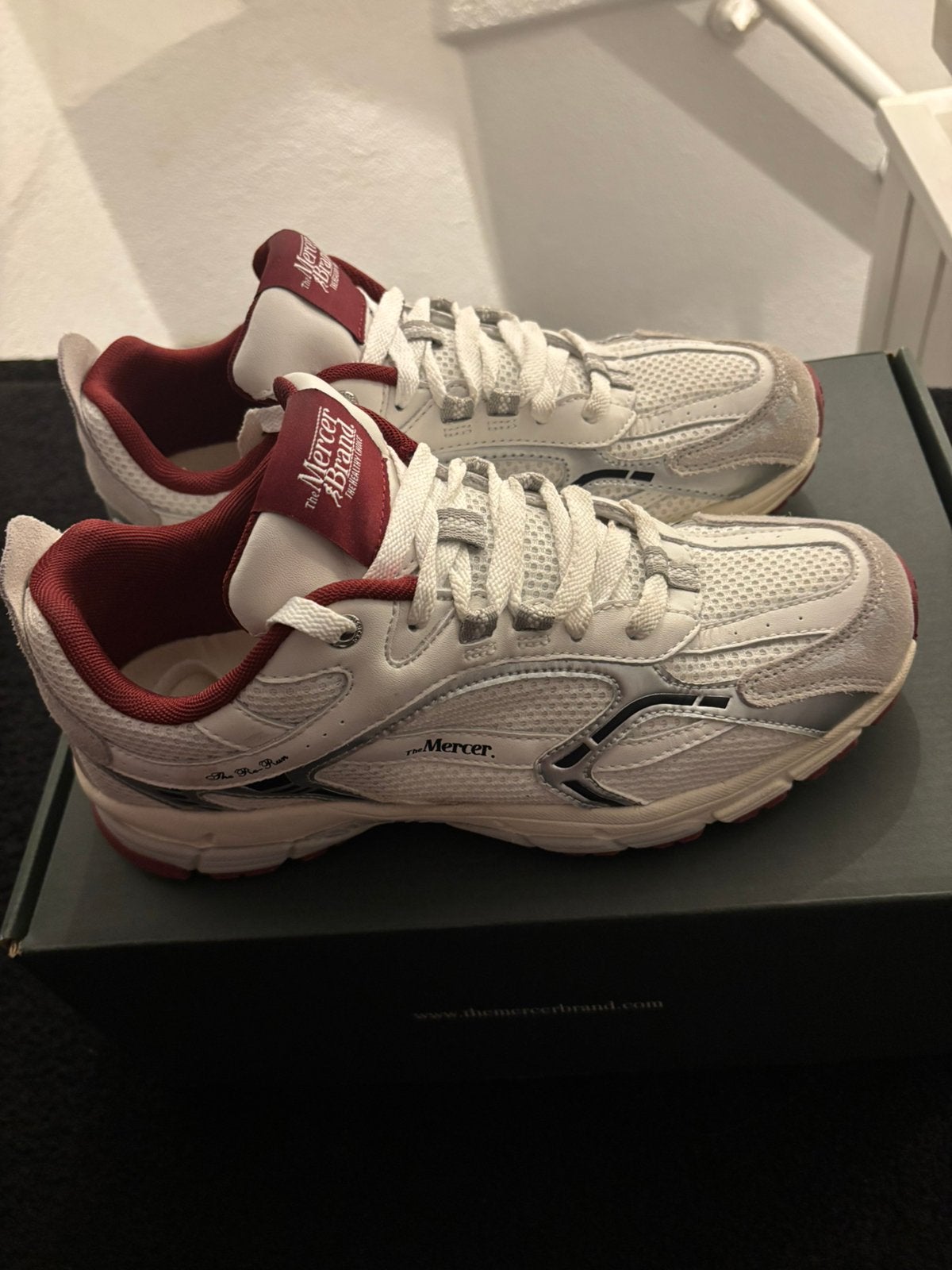 The Mercer Amsterdam 2 keer gedragen maat 41 dames sneaker, Ophalen of Verzenden, Zo goed als nieuw, Sneakers of Gympen