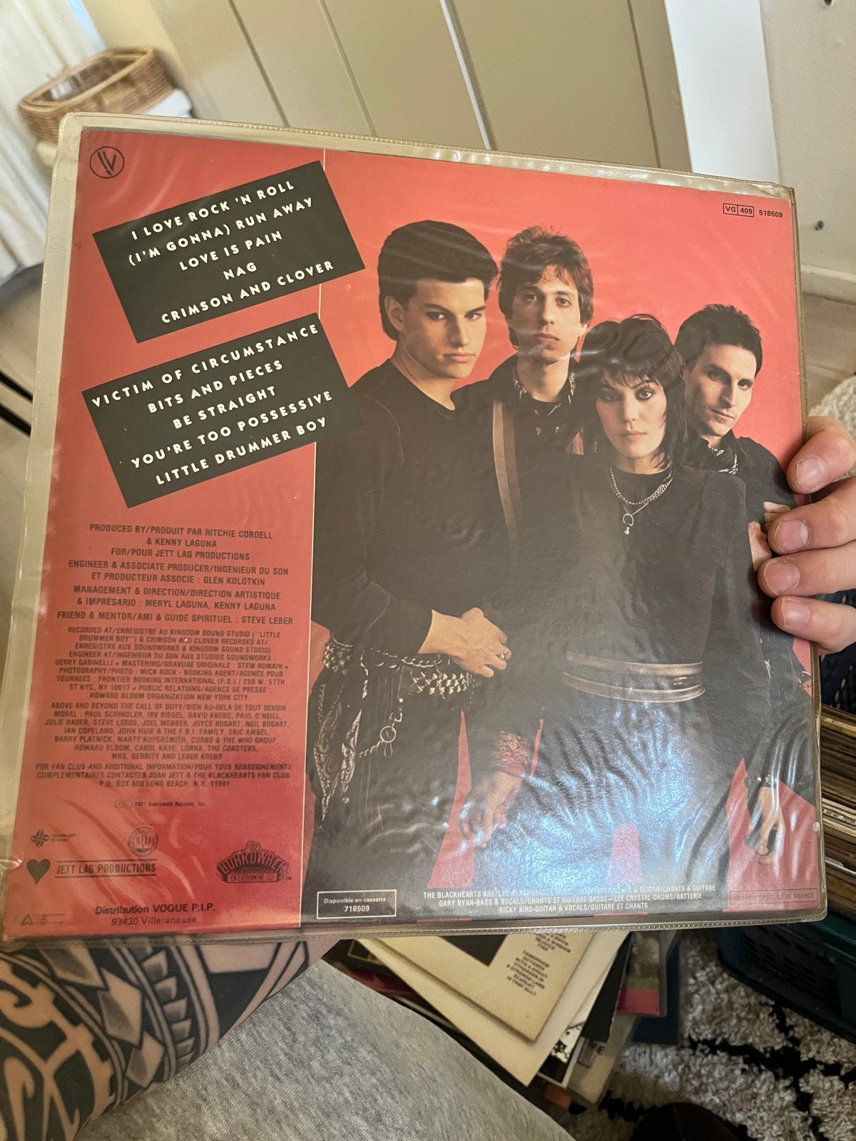 Joan Jett & The Blackhearts - I Love Rock 'n Roll LP, Ophalen, LP, Gebruikt, Hard Rock