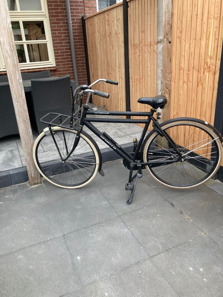 Sparta Pick-Up Fiets - Zwart, Goede Staat, Ophalen, Gebruikt, Terugtraprem, Sparta