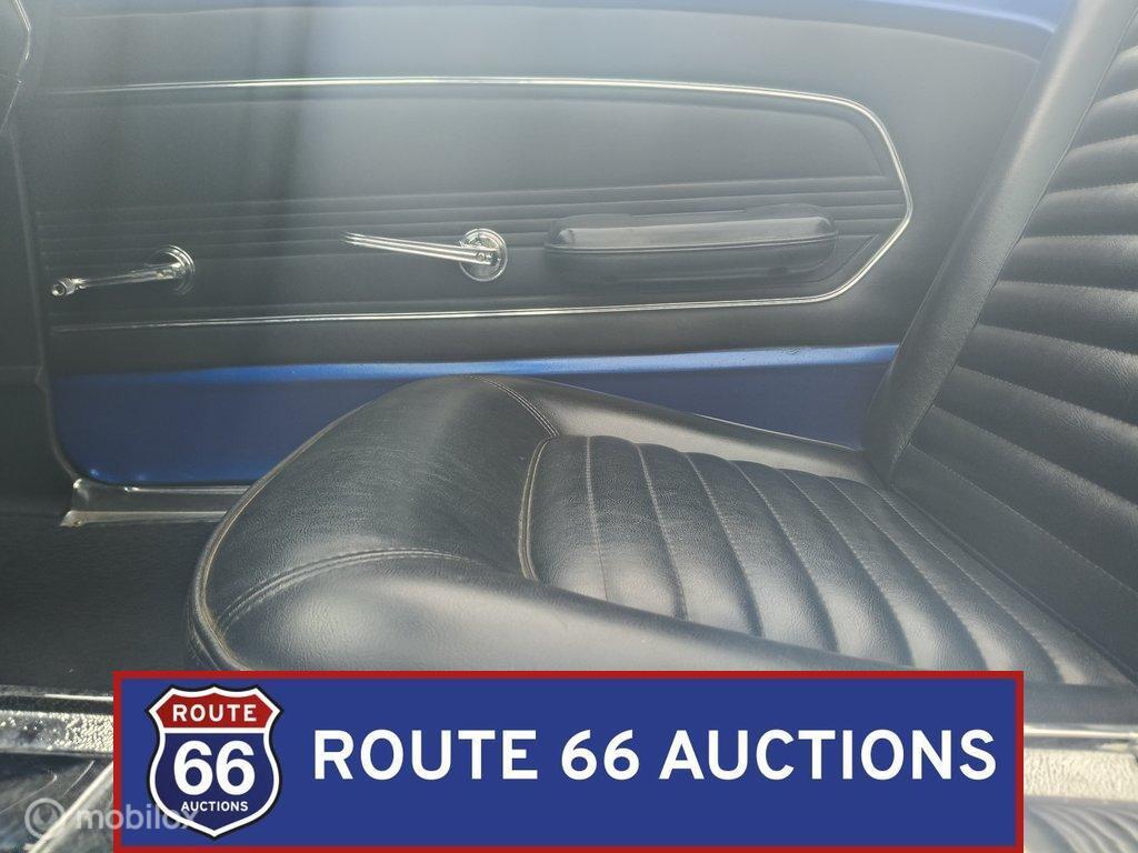 Ford Mustang Cabriolet | 1967 | Route 66 Auctions, Auto's, Overige carrosserieën, Zwart, Bedrijf, Handgeschakeld