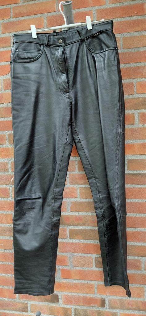 Leren broek zwart - BC Riders Choice - Maat 52/54 (L), Zwart, Ophalen of Verzenden, BC Riders Choice, Gedragen