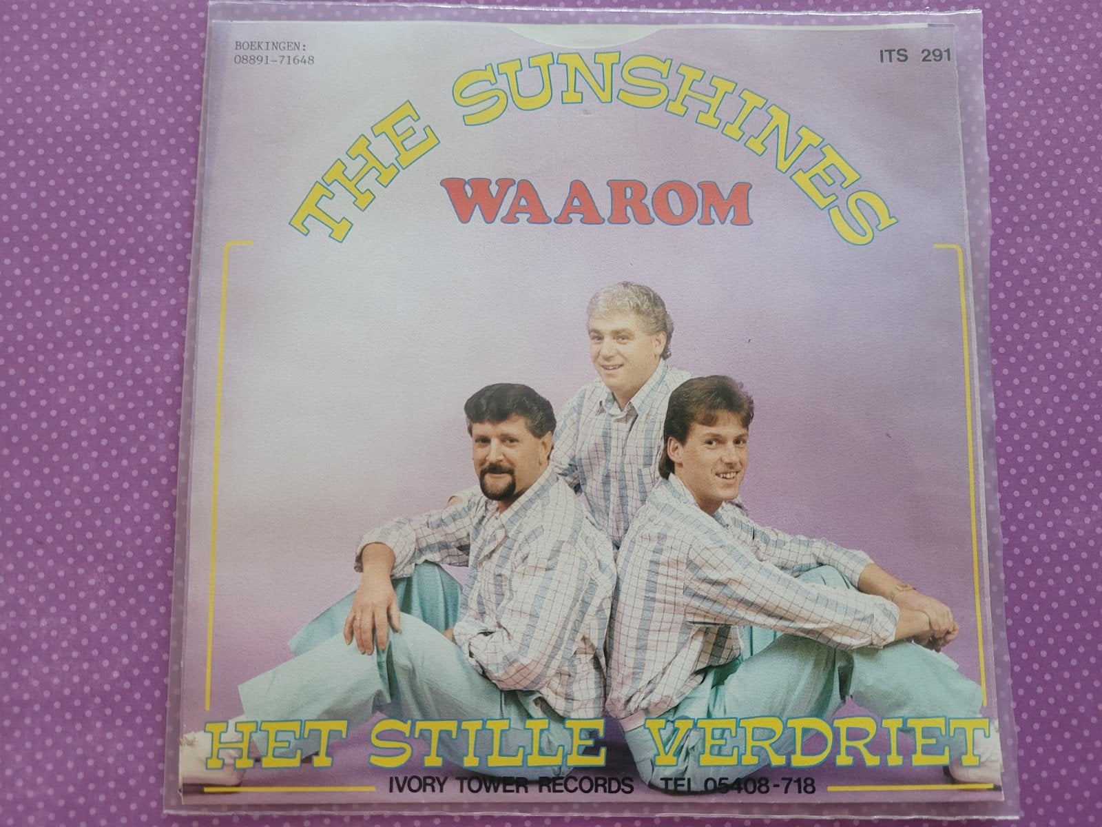 The Sunshines - Waarom - Het stille verdriet., Ophalen, Zo goed als nieuw, Overige formaten, Levenslied of Smartlap