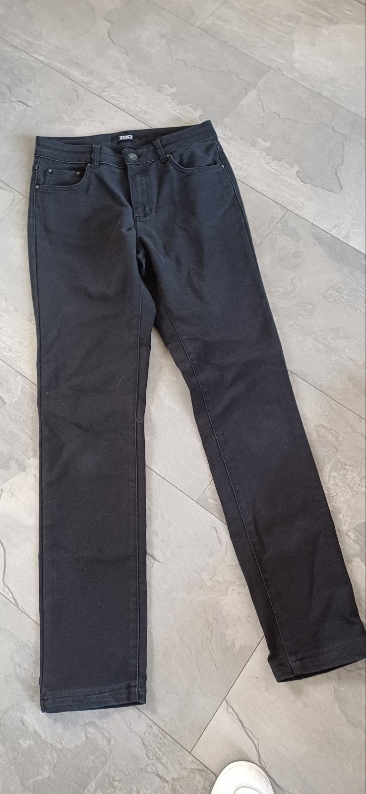 Tka zwarte broek van zizo maat 36 taille 36 cm, Zwart, Ophalen of Verzenden, Zo goed als nieuw, Maat 36 (S)